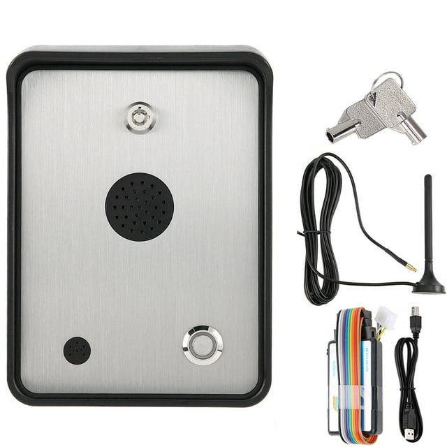 Interphone Audio GSM pour Contrôleur d'Accès de Porte et d'Ouvre-porte Simple Maison