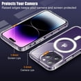 thumbnail image 4 of Circlemalls iPhone 11 Case, [With Tempered Glass Screen Protector], Protective Bumpers Cover With Mage Sage Clear, 4 of 5