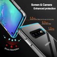 thumbnail image 3 of Funda para teléfono KIOMY para Samsung Galaxy S10, transparente, a prueba de golpes, 3 of 6