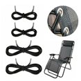 thumbnail image 2 of 8 pcs Folding Chairs Sun Lounger Accessories Elastic Bungee Fasteners, 2 of 4