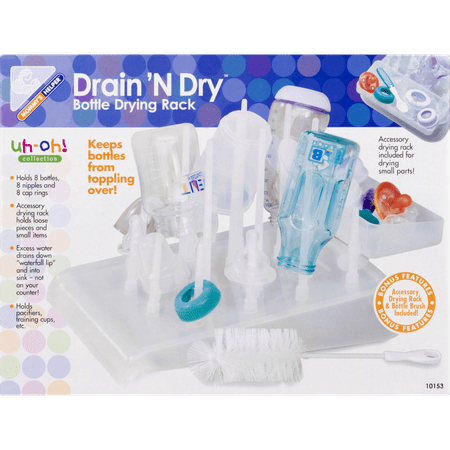 Mommy's Helper Drain 'N Dry Bottle Drying Rack, 1.0 CT
