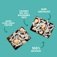 JOJO's Chocolate GuiltFree Dark Chocolate Macadamia and Coconut Bites, 0g Sugar, 3.9 oz