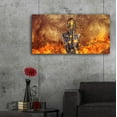 thumbnail image 5 of Epic Art 'Through Ashes Rise Landscape' by Mario Sanchez Nevado, Acrylic Glass Wall Art, 48"x24", 5 of 8