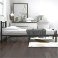 thumbnail image 3 of Blorly Adults Twin Metal Bed Frame with Headboard and Noise-Free Design, Black, 3 of 7
