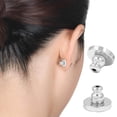 thumbnail image 2 of 4Pcs Earring Lifters Earrings Backs for Studs Hypoallergenical Earwear Backings, 2 of 14