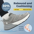 thumbnail image 7 of FitVille Wide Walking Shoes for Men Sneakers with Arch Support for Flat Foot, 11.5 Wide, 7 of 7