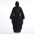 thumbnail image 4 of 2026 Halloween Ghost Costu-me Unisex Adult Fleece Hooded Onesie Oversized Zipper Loungewear Jumpsuit, 4 of 7