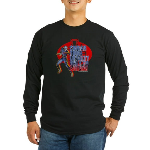 CafePress - Cobra Commander Long Sleeve T Shirt - Long Sleeve Dark T-Shirt