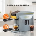 thumbnail image 4 of ng 19Bar Brewing Coffee Machine for K Cup、NESpresso and Ground Coffee,with 27oz Removable Water Reservior，Gray Espresso Coffee Machine, 4 of 8
