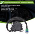 thumbnail image 4 of Unique Bargains 1 Pc para CITROEN C5 I Hatchback 2.0 16V HPi 2001-2004 Interruptor de Seguridad Neutral con Línea No.252927 Interruptor Inhibidor de Transmisión Automática, 4 of 6