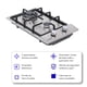 thumbnail image 4 of Parrilla de Gas Empotrable Premium 2 quemadores Acero Inox de Enc. Electrónico GARELL Garell PEINOX-2Q, 4 of 10