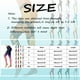 thumbnail image 4 of Gibobby Leggings Afelpados Mujer Las mujeres imprimen los pantalones de las polainas de la cintura alta para el yoga que corre la aptitud diaria（Morado， XL), 4 of 4
