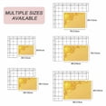 thumbnail image 6 of Yellow Golden Floral Outdoor Rug 3x5 Ft, Non Slip Washable Area Rug, Spring Summer Shiny Flowers Patio Rugs Carpet Runner, Large Floor Mat for Indoor/Outdoor Deck Porch Camping, 6 of 8