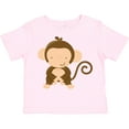 thumbnail image 3 of Inktastic Happy Monkey Boys or Girls Toddler T-Shirt, 3 of 5