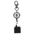 thumbnail image 4 of AMONIDA Billiards Pool Cue Chalk Holder, High Quality Metal Long Service Life Billiards Pool Cue Chalk Tip, For Chalk Teacher Holder Drawing Key Ring Home, 4 of 8