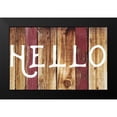 thumbnail image 2 of Matic,Jelena 24x17 Black Modern Framed Museum Art Print Titled - Hello, 2 of 5