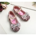 thumbnail image 3 of Girl’s Glitter Dress Shoes Low Heels Sparkly Princess Shoes, 3 of 6
