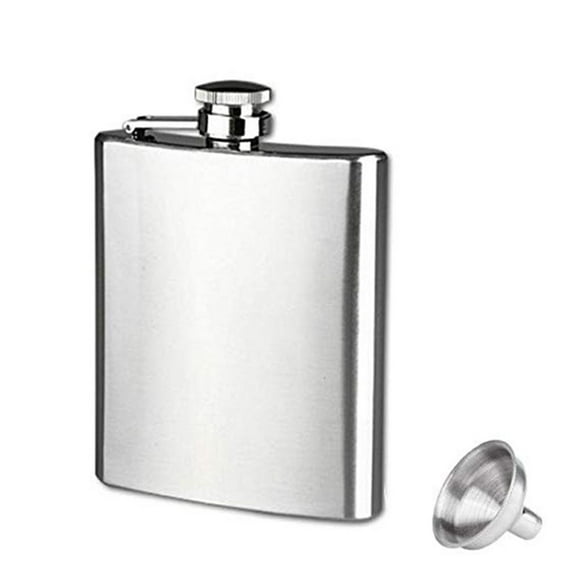 stanreset Mini Portable Hip Flask 4 5 6 7 8 9 10 18 oz Stainless Steel Hip Liquor Alcohol Bottle Flask with Cap Funnel