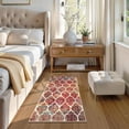 thumbnail image 3 of sasyxdc Moroccan Washable Entry Rug - 2x3 Small Throw Kitchen Rugs Non-Slip Soft Area Rugs for Bedroom Grey Distressed Bathroom Mats Indoor Doormat Carpet for Entryway Laundry Room Living, 3 of 7