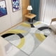 thumbnail image 5 of Alfombras modernas de Alfombra de europeo Alfombra de piso Alfombra multifunción 140x200cm Amarillo + negro + gris perfecl Alfombras de sala de estar Alfombra, 5 of 6