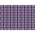 thumbnail image 1 of Ahgly Company Indoor Rectangle Patterned Bright Lilac Purple Area Rugs, 2' x 5', 1 of 6