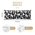 thumbnail image 2 of KLL Ultra Soft Microfiber Body Pillow Cover/Pillowcases 20"x54" with Hidden Zipper Closure-Panda1, 2 of 5