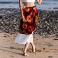 thumbnail image 6 of Fruit Stylish Summer Chiffon Beach Dress with Polyester Straps - Women's Summer Dresses, 6 of 6