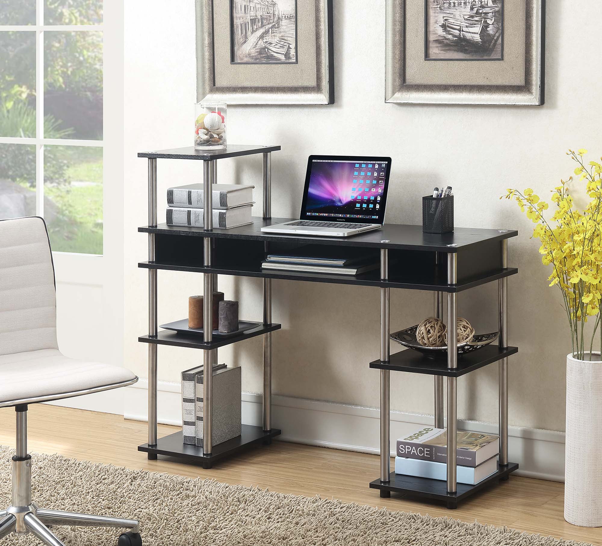 Convenience Concepts Designs2go Deluxe No Tools Student Desk Convenience Concepts Designs2go Deluxe No Tools Student Desk Com