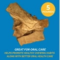 thumbnail image 3 of Rawhide Smoked Chips for dogs (5 Pounds) Beef Hide Flats with Delicious Smoky flavor by 123 Treats, 3 of 4