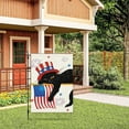 thumbnail image 5 of Btomtd Independence Day Garden Flag Garden Flag Double Sided USA Flag USA 4th July Independence Day Home Farmhouses Decor 12x18 Inch, 5 of 6