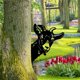 thumbnail image 5 of Peeping Goat Metal Art Sculpture Farm Fence Art Wall Decor Peeping Goat Garden Decor Outdoor Indoor, 5 of 5