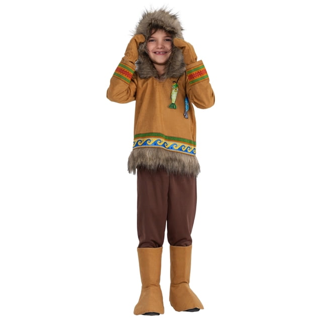 Disfraz esquimal de Dress Up America para niños Inuit Winter