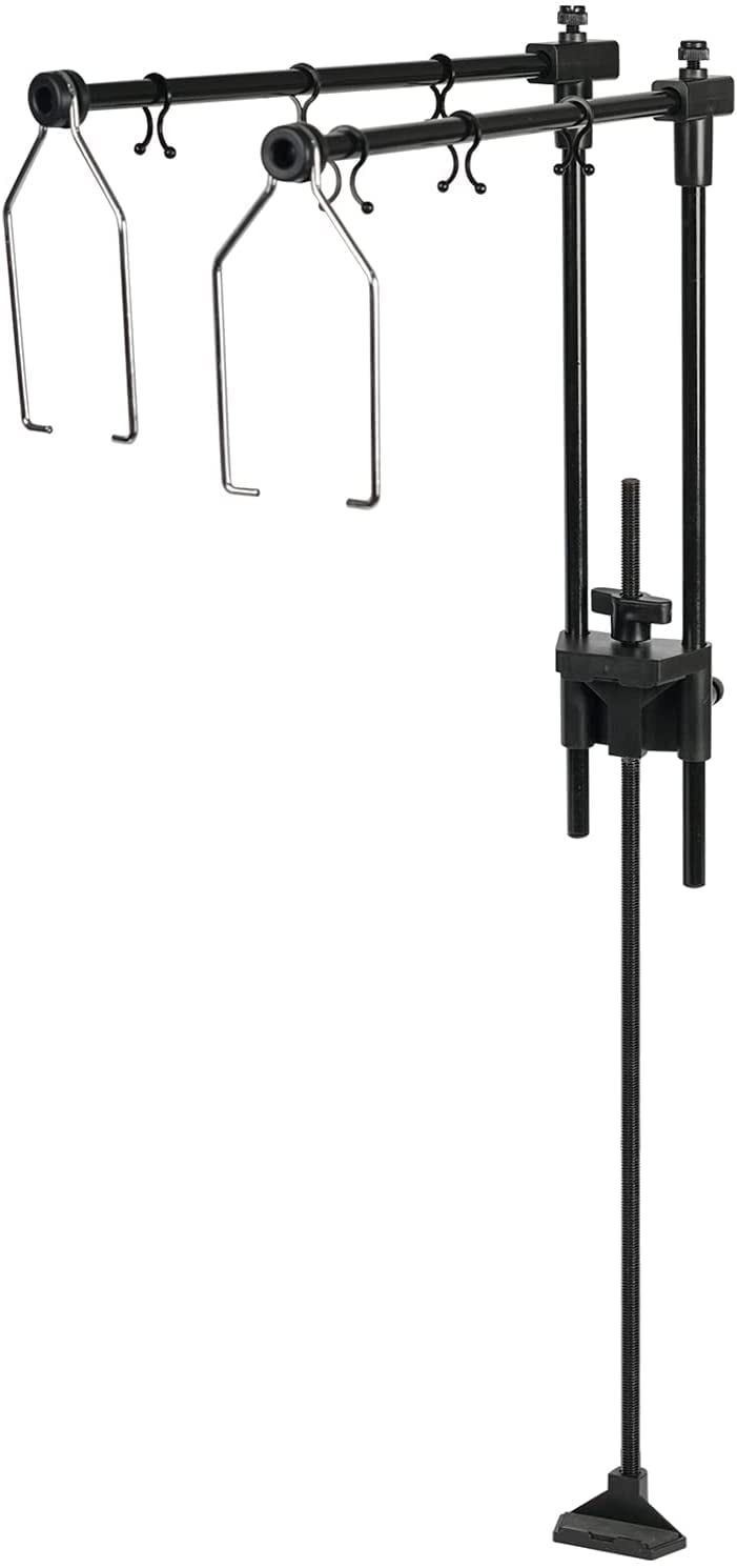 Reptile Dual Lamp Stand Adjustable for Terrarium Heating Light