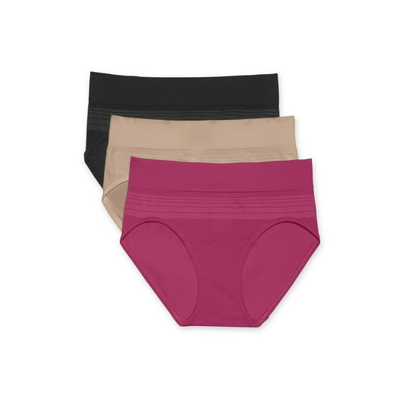Warners® Blissful Benefits Women's Dig-Free Seamless 3-Pack Hipster