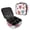 Hearts, variant on Makeup Train Case with Adjustable Dividers,Cosmetic Bag Portable Portability Bag Case Gifts Little Crayon