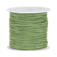 thumbnail image 1 of Unique Bargains Nylon Cord DIY Making Satin String Craft Wire with Plastic Spool 147ft, Bean Green, 1 of 1