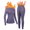 Purple, variant on ANFERRY Womens Ski Base Layers Breathable Sweat Wicking Thermal Underwear Crew Neck Seamless Outfit Sets for Cold Weather