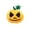 C, variant on Halloween Pumpkin Cat Toy, Squeaky Stuffed Pumpkin Cat Chew Toy, Soft Plush Toy with Feathers for Indoor Cats Self-entertainment