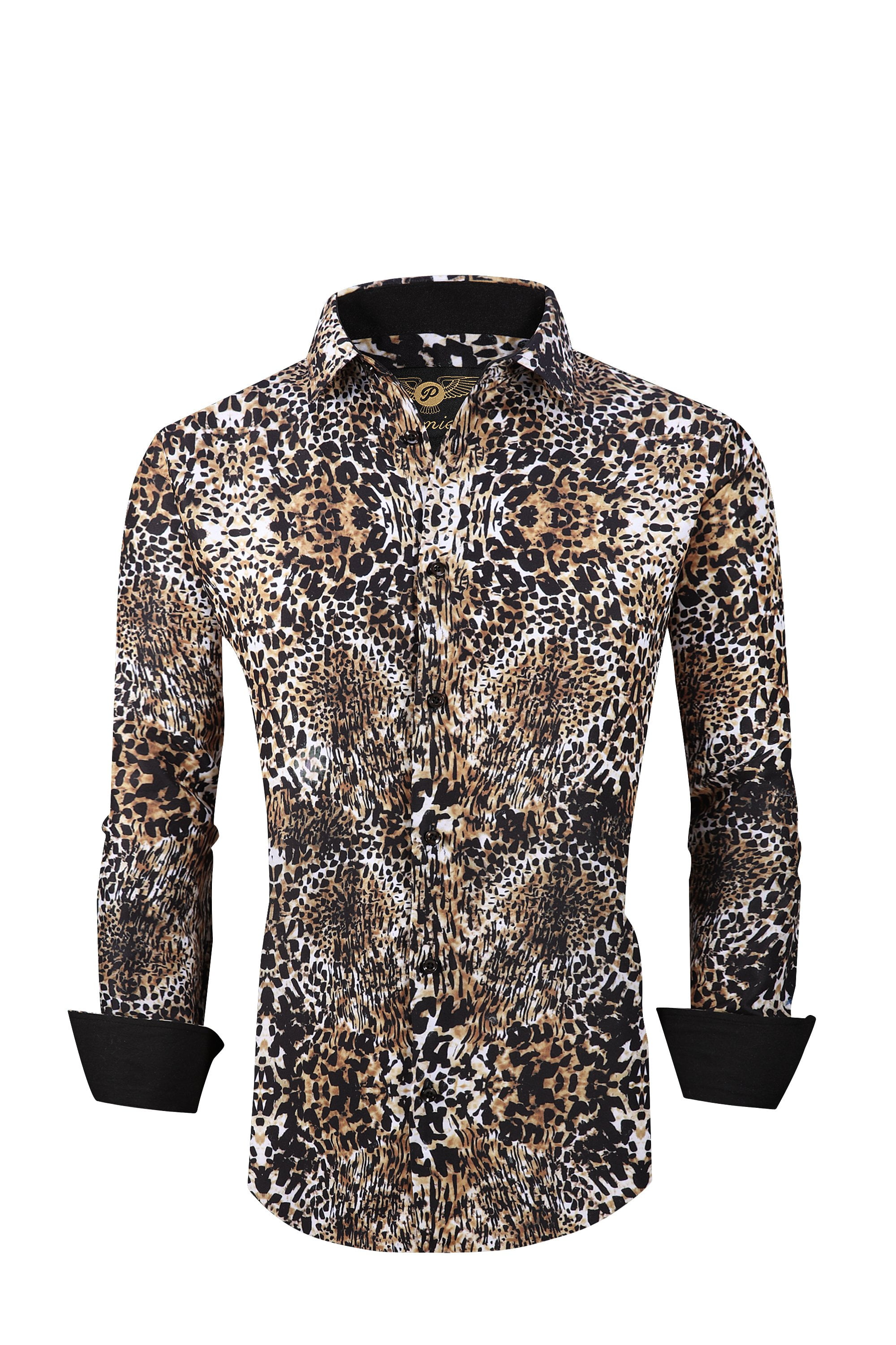 cheetah mens shirt