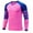 Hot Pink, variant on JanJean Kids Padded Goalie Shirts Football Goalkeeper Sports Top Long Sleeve Soccer Jersey Hot Pink M