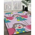 thumbnail image 2 of Ahgly Company Indoor Rectangle Patterned Mauve Taupe Purple Novelty Area Rugs, 8' x 10', 2 of 6