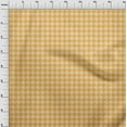 thumbnail image 4 of oneOone Cotton Cambric Yellow Fabric Houndstooth Craft Projects Decor Fabric Printed By The Yard 56 Inch Wide, 4 of 4