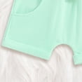 thumbnail image 6 of mgoYE Baby Girl Clothes 12 Months Toddler Baby Boy Clothes Summer Sleeveless Tank Top and Shorts Cute Infant Baby Boy Outfits Clothing Set|Light Green 2-3 Years, 6 of 7