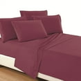 thumbnail image 6 of Fifth Avenue Home 'Burgundy' Queen Size Bed Sheet Set, 6 of 6