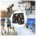 thumbnail image 4 of Fotbe Jumping Skull Calzoncillos Tipo Boxer con Bolsa de Soporte Total para Hombre, X-Temp Fresco, Transpirable y de Secado Rápido-Medium, 4 of 5