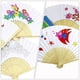 thumbnail image 4 of 10 piezas de herramientas de manualidades para niños, abanicos plegables para pintar y dibujar., 4 of 8