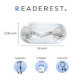 thumbnail image 4 of Readerest Magnetic Eyeglasses Holder - Magnet Clip Badge Holder - Reading Glasses and Sunglasses Holder Pin - Eyeglass Holders for Men and Women - Pins for Clothes and Shirt - Stainless Steel Design, 4 of 8