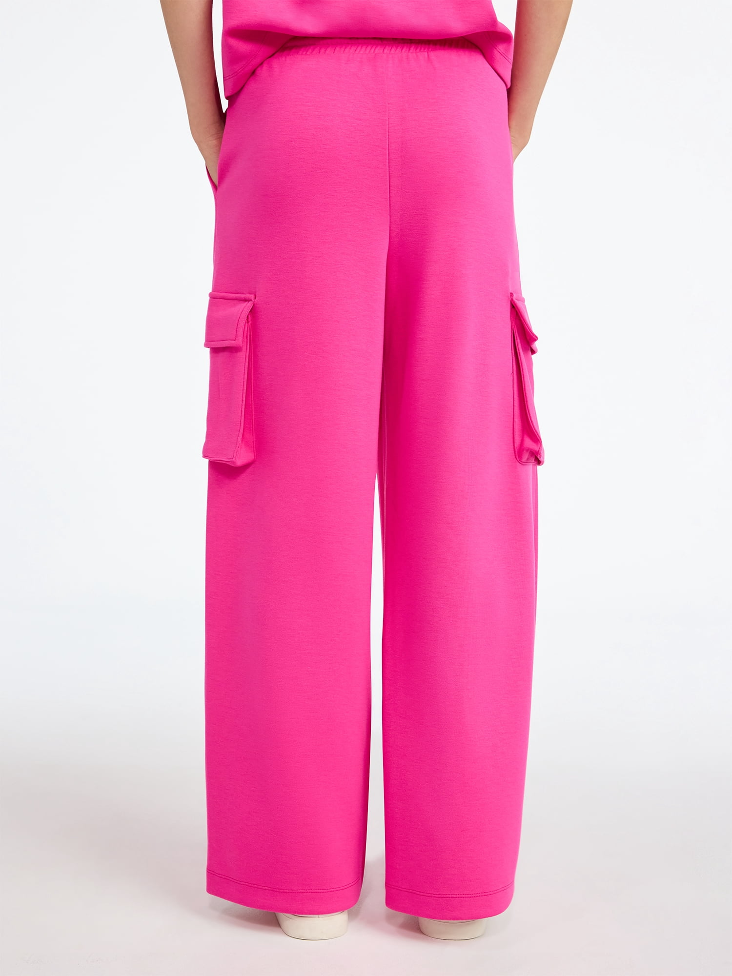 Scoop Women's and Women's Plus New Scubaknit Cargo Pants, Sizes XS-4X