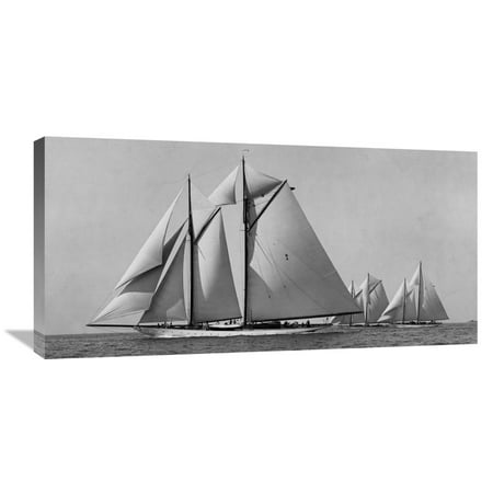 - Global Gallery Edwin Levick 'Schooner Race' Canvas Wall Art