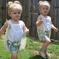 thumbnail image 4 of Toddler Kid Baby Girl Crochet Lace Hollow T-shirt Top Vest Tassel Waistcoat, 4 of 5